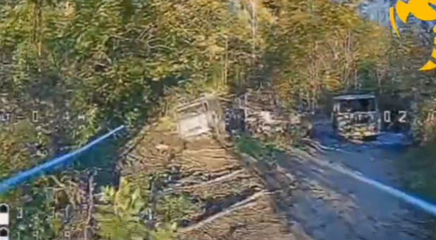 Filling the road with cooked loafs.