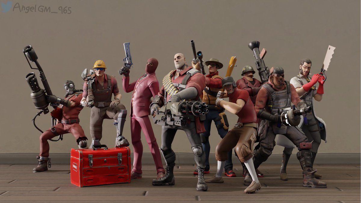 eliteskineu's tweet photo. TF2 community favorites: π© Team Captain, π₯ Kill-a-Watt, π« Australium Rifle, π Macabre Web, π§’ Flapjack β if you see it in-game, you know. #TF2 #CommunityFaves https://t.co/iPzPIe3RHS