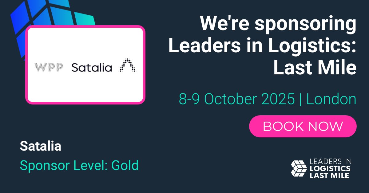 SataliaSolves's tweet image. Daniel Hulme will be delivering a keynote you won’t want to miss at Leaders in Logistics: Last Mile in London on 8th &amp;amp; 9th October.

He&apos;ll be talking about harnessing AI to make deliveries that are cost efficient, convenient &amp;amp; sustainable.

invt.io/1lxbtyyljv1

#LiLLastMile25
