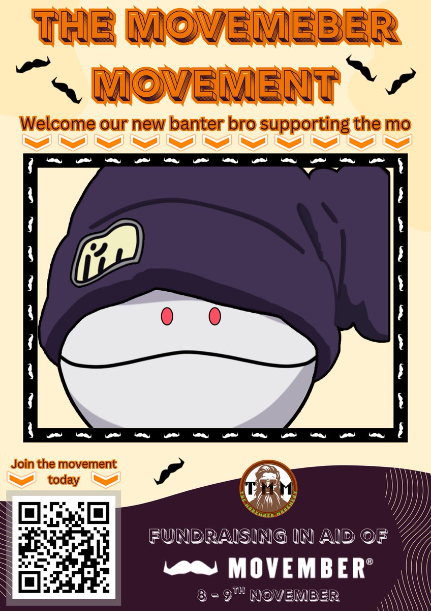 He's just standing there.... Menacingly!

But he's a real cool dude! <a href="/LeeTaylorTV/">Lee Taylor</a> has joined the movement!

And so can you! discord.gg/BAh3yTBKjN

<a href="/MovemberUK/">Movember UK</a> #movember #mensmentalhealth #MentalHealth