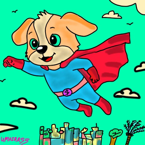 umairr55's tweet photo. Dobby gains Superman’s powers and explores the world to save people.
Here’s my 8th artwork for my beautiful @SentientAGI Family. 
Superman Dobby 
Gsenti beautiful people, share your ideas for my 9th artwork.
#DobbyxAI #Superman #digitalart