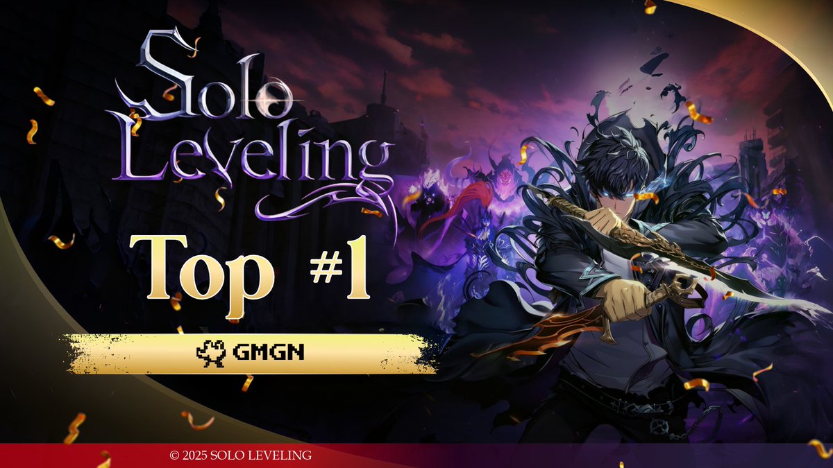 the_sololevel's tweet image. $SOLOLEVEL has entered the elite zone. Top#1 on GMGN 🔥
gmgn.ai/sol/token/5KVQ…