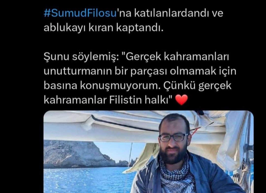 Şov peşinde olanlar iki gündür bol bol zırlıyor. Demeç veriyor, piar kasıyor.
Yok ters kelepçe taktılar. Yok yere yatırıp beklettiler. Koğuştan koğuşa aktardılar, aç bıraktılar, su vermediler vs...
Yahu bunlar Gazze halkının iki yıldır ne çektiğini unuttular mı?
Siyonist