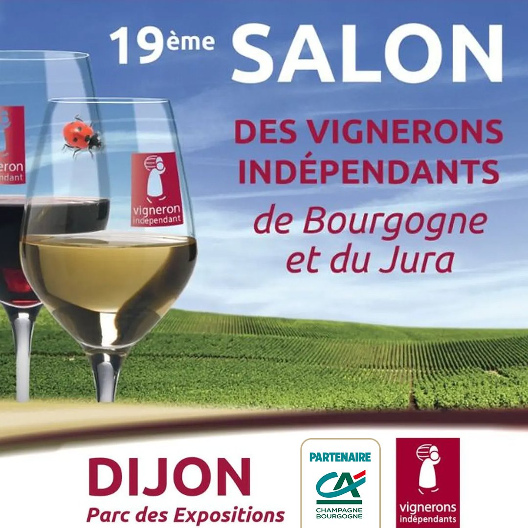 #Dijon Les passionnés de #vin ont tous rendez-vous du 10 au 12 octobre 2025 au Parc des Expositions
#Bourgogne #Jura #Beaune #Auxerre #Mâcon #Nevers #Belfort #Vesoul #Dole #Besançon