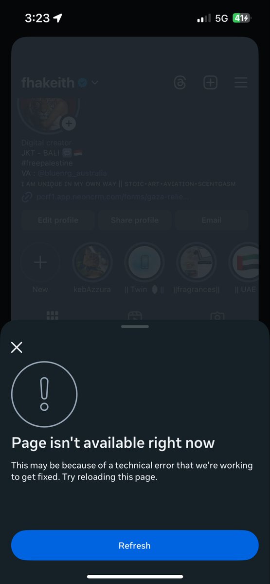 Nurfha_K's tweet photo. Can you explain what’s happening to my account ? @instagram @Meta #Instagram #Meta #InstaDown #instagramdowm https://t.co/FKX5WdcqVT