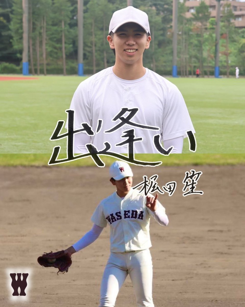 早稲田大学野球部 on X: 