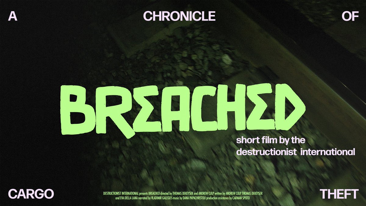 destruct_intl's tweet image. on this day in 1866, the ‘reno brothers’ carried out the first train robbery in US history. to celebrate this anniversary, today we are releasing the short film BREACHED, a diary of modern-day train robbery in los angeles. 

watch &amp;amp; share widely: youtu.be/6GcZOf9Mn6Q