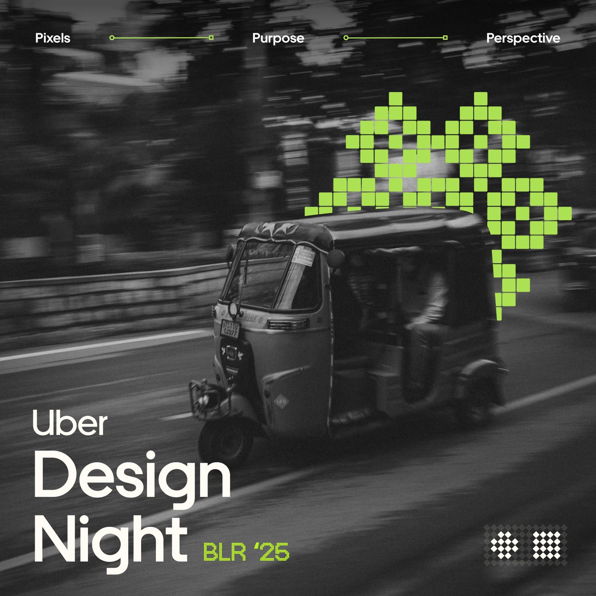Uber is all set to host you all for a night where design meets possibility. With the theme "Pixel, Purpose, and Perspective”

On 14 Nov, we will be exploring how design shapes innovation &amp; refuses to stand still. Join us!

Limited seats. Link to register - luma.com/v55lj9b9
