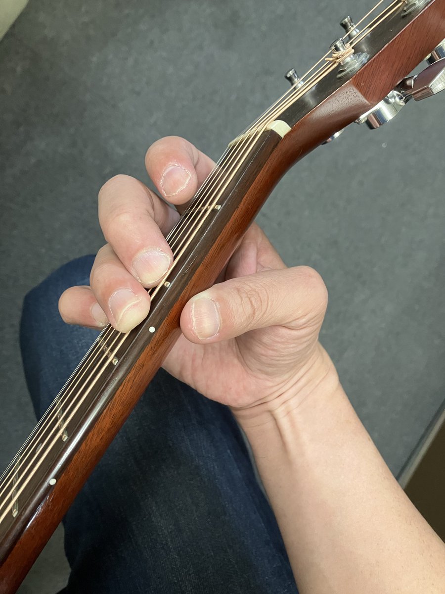 gondolace's tweet image. レフティギタリスト目線のGコード

#左利き
#lefty