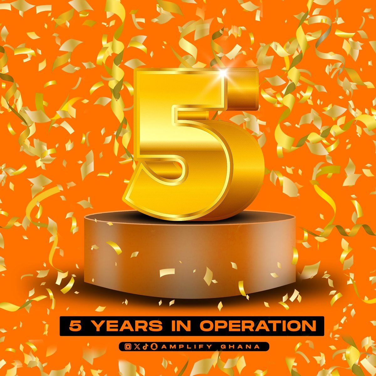 🚨🧡 5 years of stories. 5 years of celebrating talent. 5 years of amplifying the culture!

This week, we’re taking a moment to celebrate how far we’ve come and to thank everyone who has been a part of our journey

Keep an eye out for exciting activities!🔥