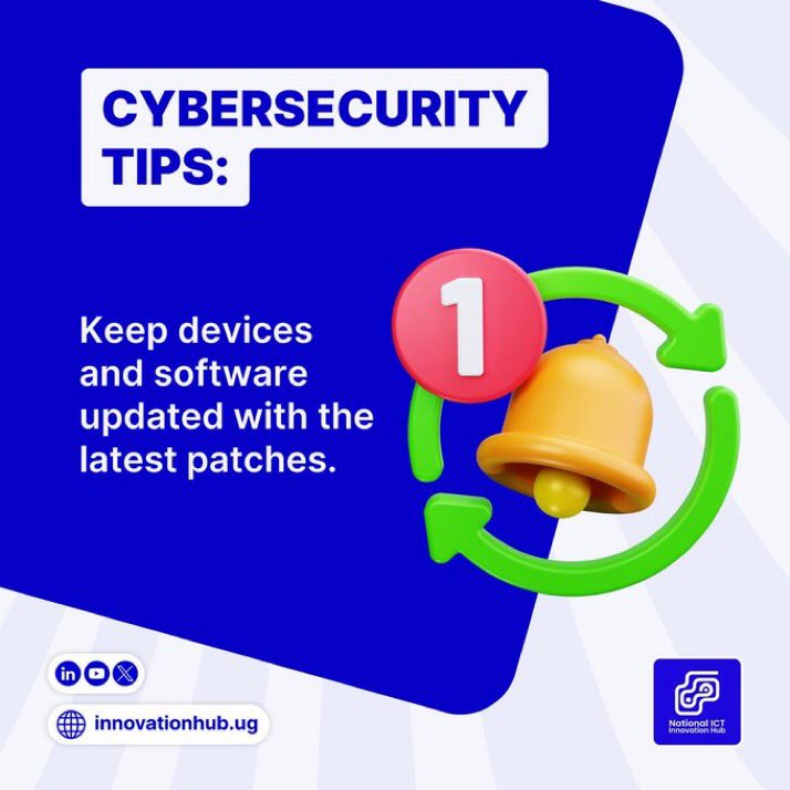 Cole_m88's tweet image. Did you know outdated software can put you at risk? Stay protected by installing the latest updates and patches. Let&apos;s stay safe online.

 #CybersecurityMonth #StaySafeOnline #InnovationHubUg