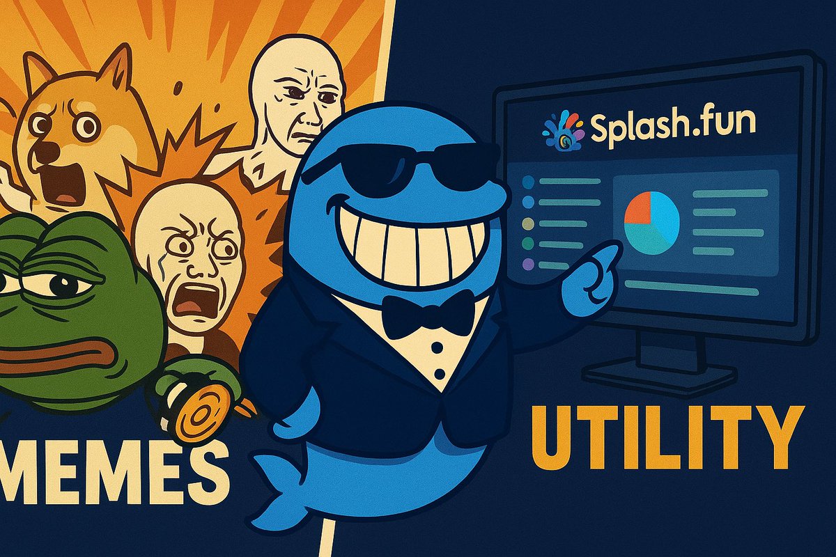 splashdotfunHQ's tweet image. What meme season missed was a platform for everyone. We built it. #Solana #RevShare #MakeASplash