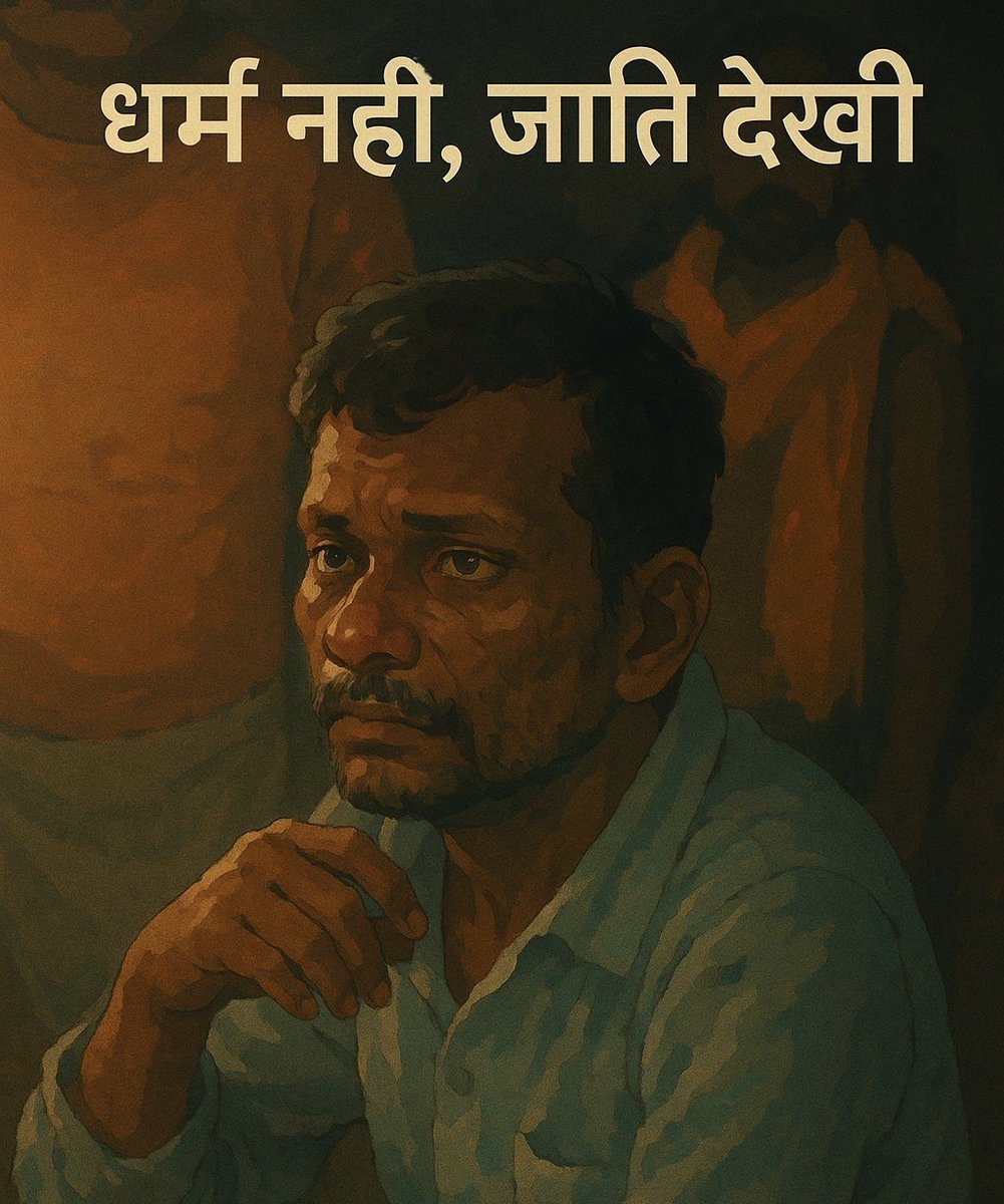 rpscexam05's tweet image. धर्म नहीं, जाति देखी !

#DalitLivesMatter