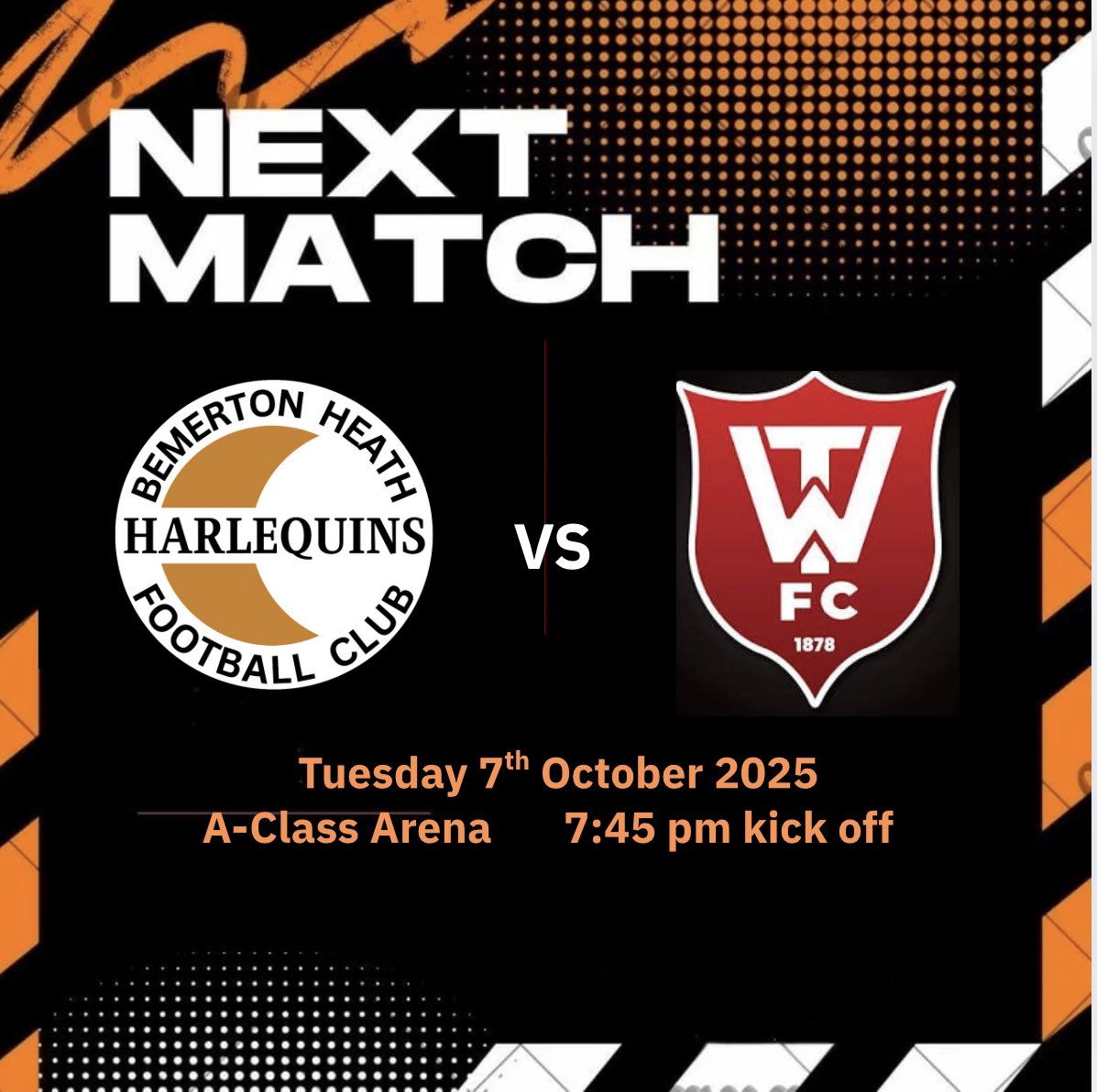 NEXT UP: Reserves

We host yet another game tomorrow night against Warminster Town in the Wiltshire Senior Cup. Let’s pack the stands and get behind the ressys ⚽️⚫️⚪️🟠🍔🍺🥇🏆

Great work recently by the ground staff👌🏻