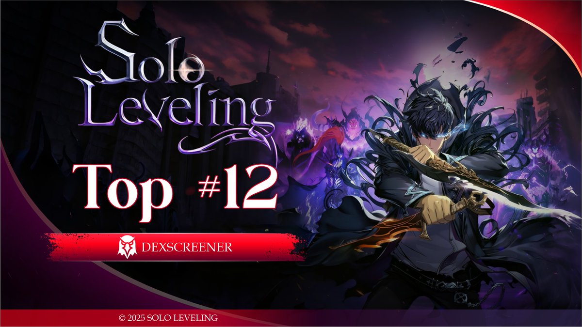 the_sololevel's tweet image. $SOLOLEVEL has the momentum. Ranked #12 and picking up speed on DexScreener ⚙️
dexscreener.com/solana/5KVQYB2…