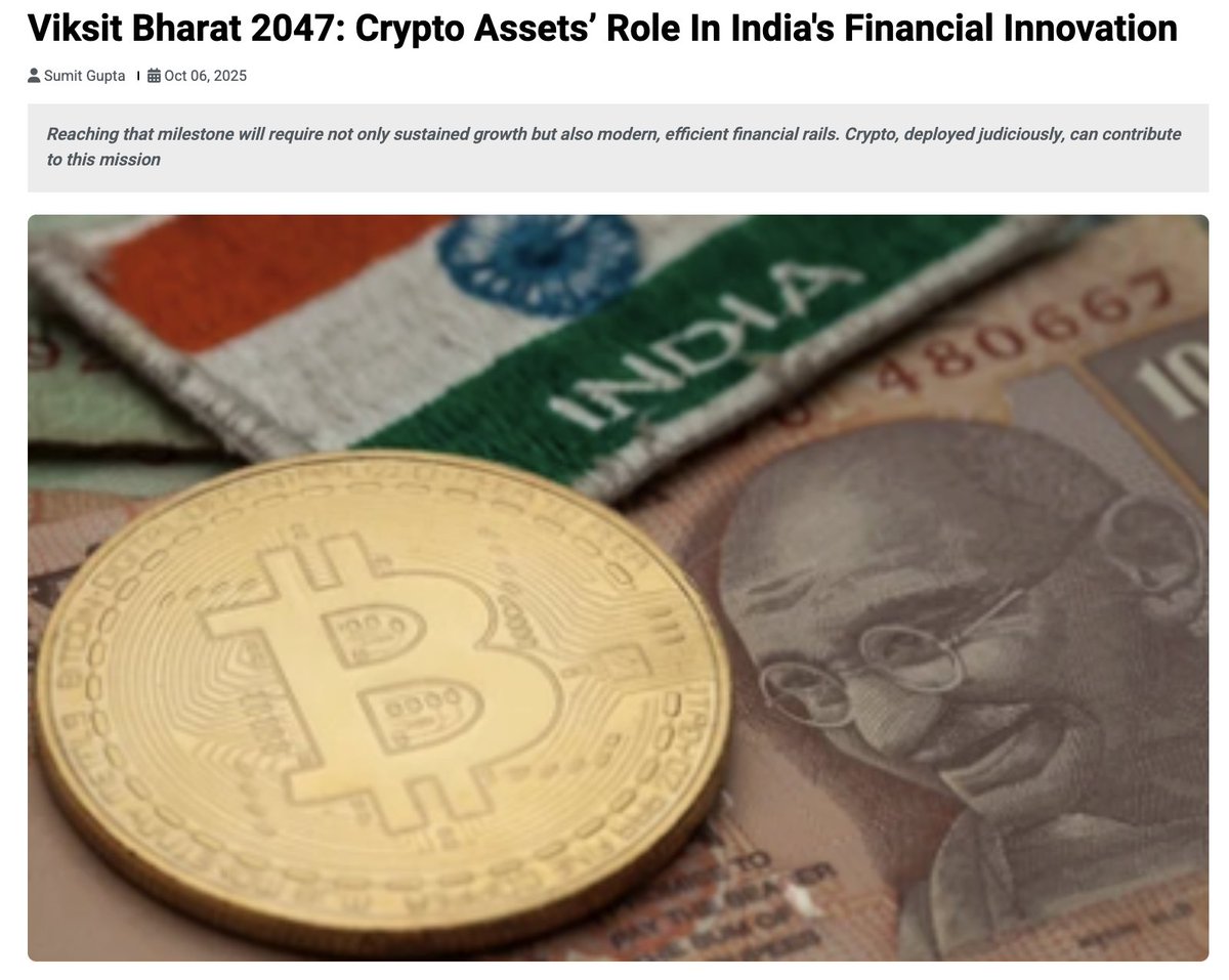 India recently crossed $4 trillion GDP and has a clear vision to become a  developed economy by 2047. Reaching that milestone will require not only  sustained growth but also modern, efficient financial