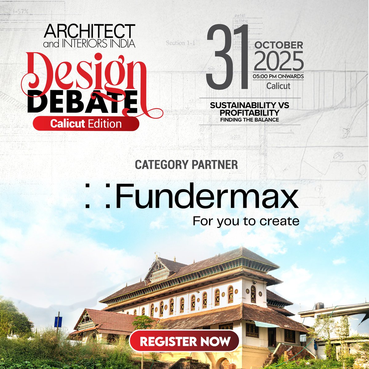 archinterind's tweet image. Proud to have Fundermax on board as Category Partner for the Design Debate – Calicut Edition! 

Join us for an evening of insight, innovation, and inspiration!

 Register now: shorturl.at/DZIe9

#DesignDebate #CalicutEdition #Fundermax