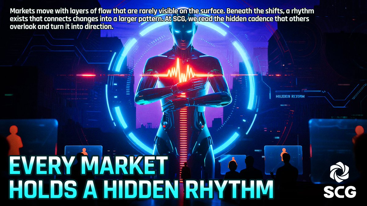 SmartCore_Group's tweet image. 📈 Markets seem chaotic but every shift has rhythm.
🌐 At SmartCore Group (SCG), we listen deeper to find what others miss.
🚀 We turn noise into insight and clarity into confident action.
🍀 The rhythm is always there. The smart move with it.
#SmartCoreGroup #MarketRhythm