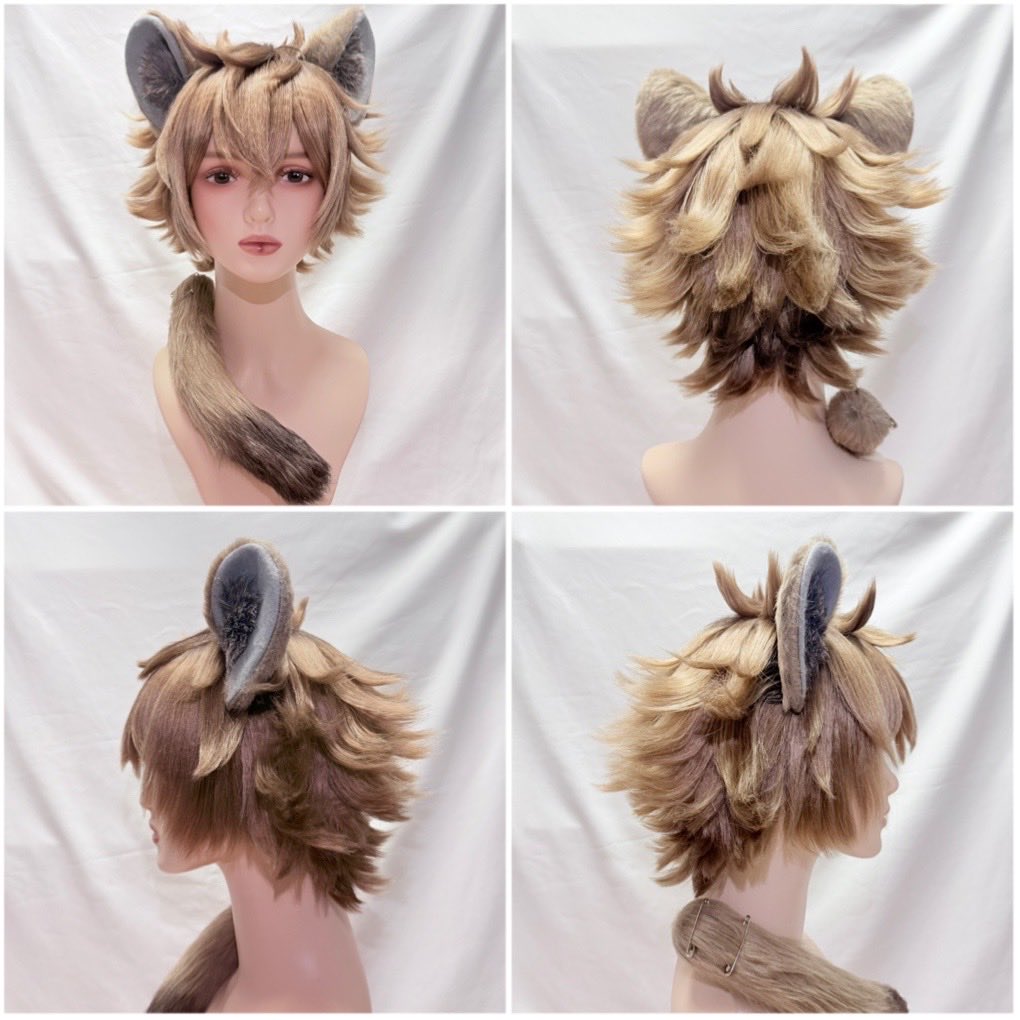 ꕤ︎︎·͜·オーダーいただきましたꕤ︎︎·͜·

✦・┈┈┈┈┈┈┈┈┈┈ ・✦

ツイステッドワンダーランド

ラギー・ブッチ

✦・┈┈┈┈┈┈┈┈┈┈ ・✦
耳と尻尾も作りました🐕 ͗ ͗

#KNCR_オーダー
 #ウィッグオーダー  #コスプレ
 #ウィッグ  #ツイステコス 
 #ラギーブッチ  #ラギー