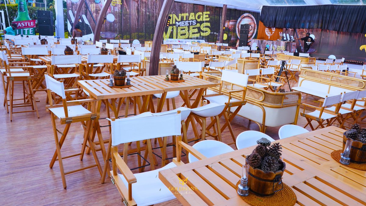 VINTAGE MEETS VIBES .
Elevating the MTN experience . 

#goldmans #furniture
#Trending