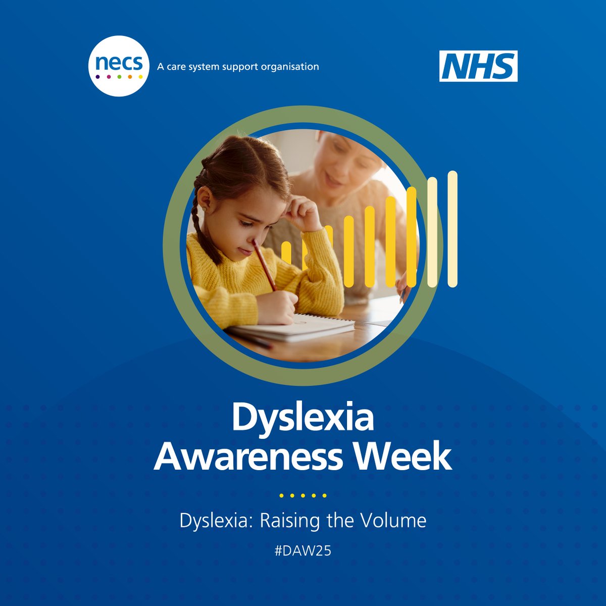 It's #DyslexiaAwarenessWeek 

This year's theme is 'Raising the volume' which is all about amplifying the voices of people with #dyslexia especially young people who deserve to be heard.

Let's celebrate strengths, challenge stigma and make sure every voice counts.

#DAW25