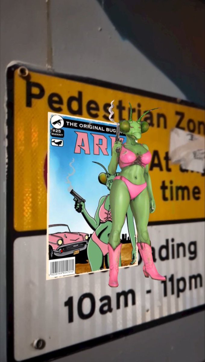 mr_grek_65's tweet photo. @cryptobullying Gm $ARK ☀️
Went for a short walk and spotted one of my old QR stickers still shining through the dust 😅
Today it all begins
thou shall kick ass. 💥
📖 The ARK Comic drops Today!
Join @arkofsolana
#ARKCOMIC #Solana #CryptoCommunity https://t.co/AH4aJ2XLVI