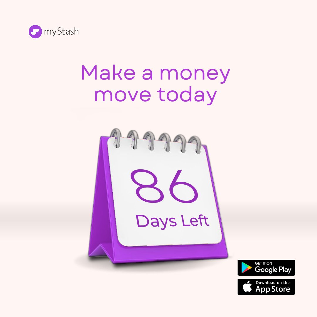 MyStashHQ's tweet photo. Stop putting off what you can start today. Whether it's your first investment or building your emergency fund, every money move matters.

Download myStash TODAY  and make your first move in minutes. 
#FinancialFreedom #MoneyMoves #InvestingMadeEasy #FinancialIndependenc #Startnow https://t.co/W5E9JPdrQ1