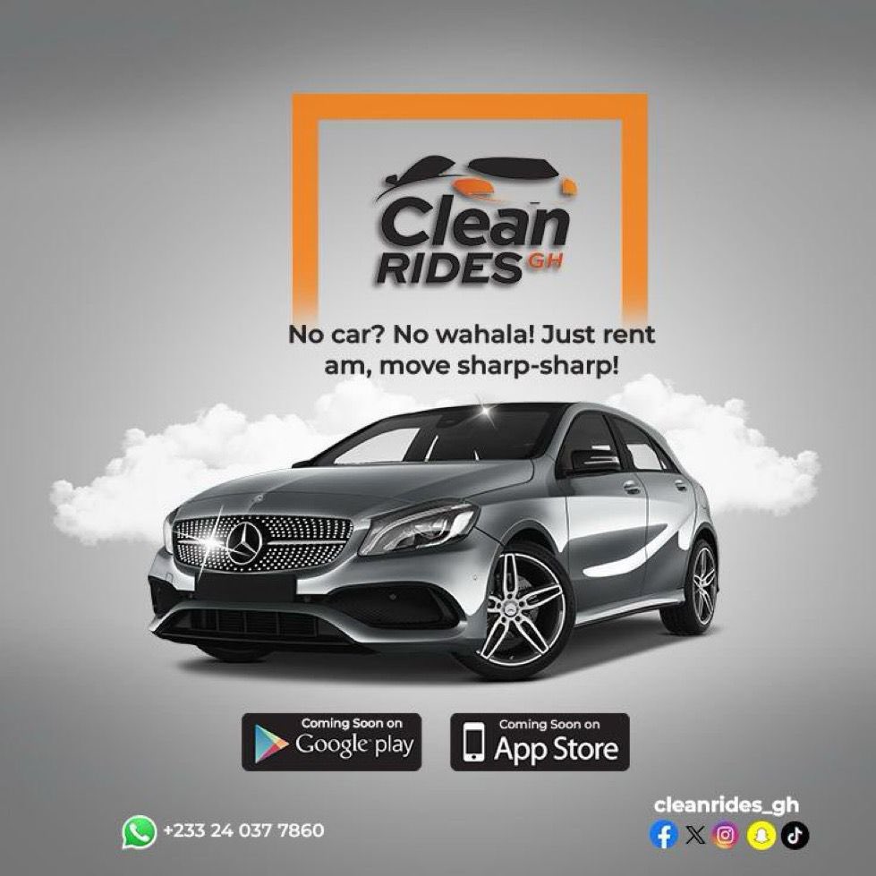 SavageMoris's tweet photo. Got your car just chilling? Let it hustle small for you. 💪🏾 Download #CleanRidesGH and make that ride pay rent. 🚗💰 https://t.co/sGo8QrsVcF