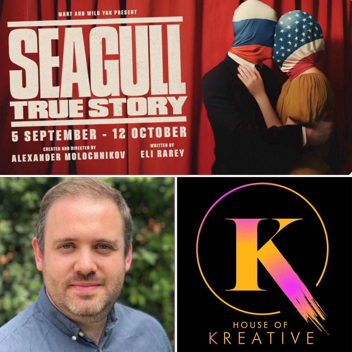 AgentKathryn's tweet image. This week client: Alex Musgrave #lightingdesigner on THE SEGULL at the Marylebone Theatre. @MaryleboneTHLDN @AgentKathryn #thesegull