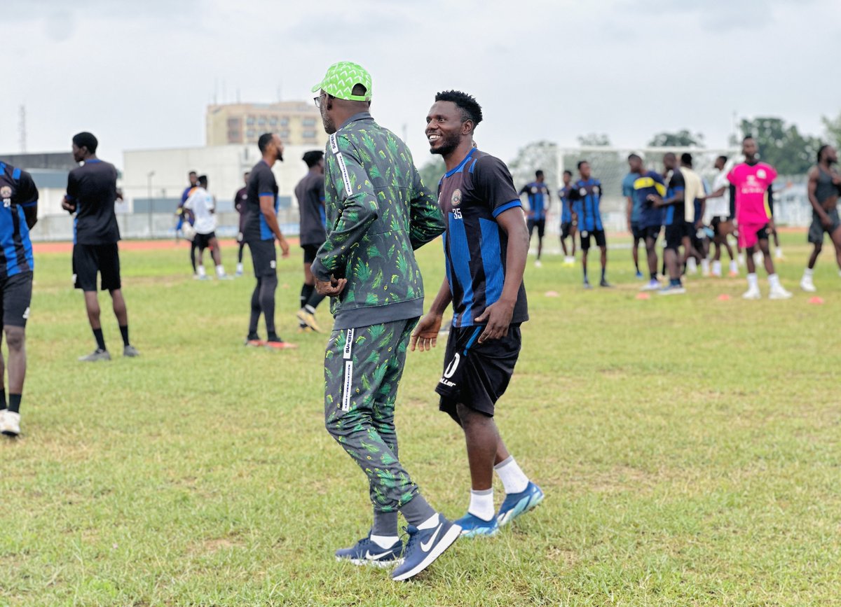 Good morning from the Warriors’ training ground 🌅⚽

Focused, fired up, and ready to keep the momentum going.

#KadaWarriors #WarriorsSpirit #ubasaniboys #NNL