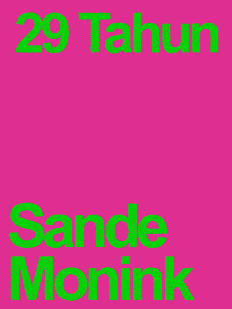TEPAT KEMARIN ADALAH ULANG TAHUN SANDE MONINK YANG KE 29 TAHUN