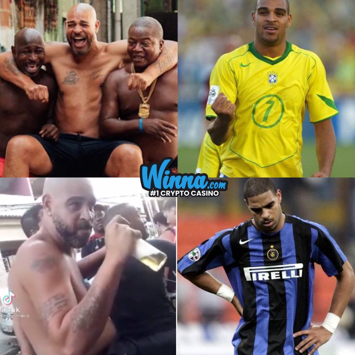 _abochie's tweet image. Brazilian 🇧🇷 football legend Adriano shares a story about his life and career:

An emotional thread 🧵