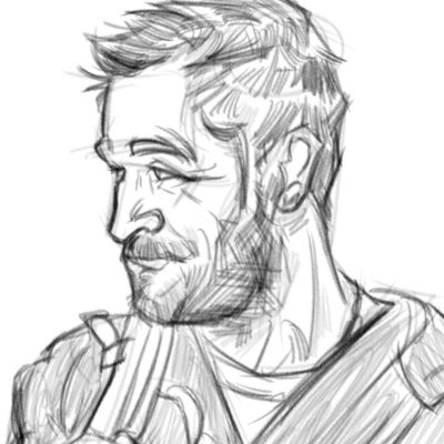 wip i lvoe the way i drew him here so hi #NewProfilePic thisll last mayyybe 2 seconds but fuccck it we ball