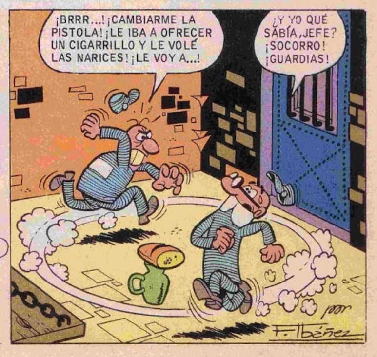mortadelo2023's tweet image. #Mortadelo y #Filemón presidiarios solucionando pequeñas diferencias.

«Alta tensión (Página 2)»

#TioVivo 151
27 de enero de 1964

Para saber más:
mortadelo-filemon.es/ficha_content?…
