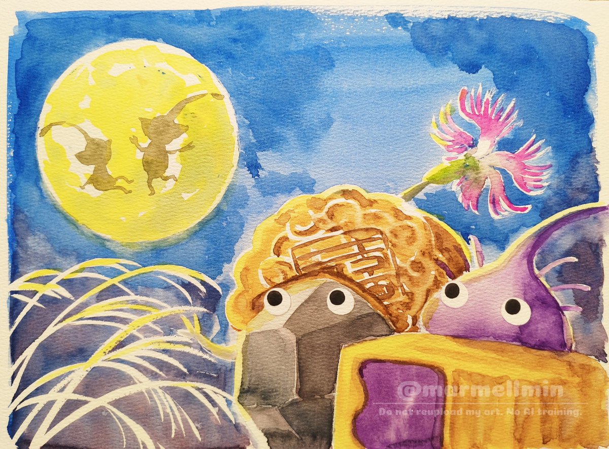 中秋の名月🌕️お月見ピクミン