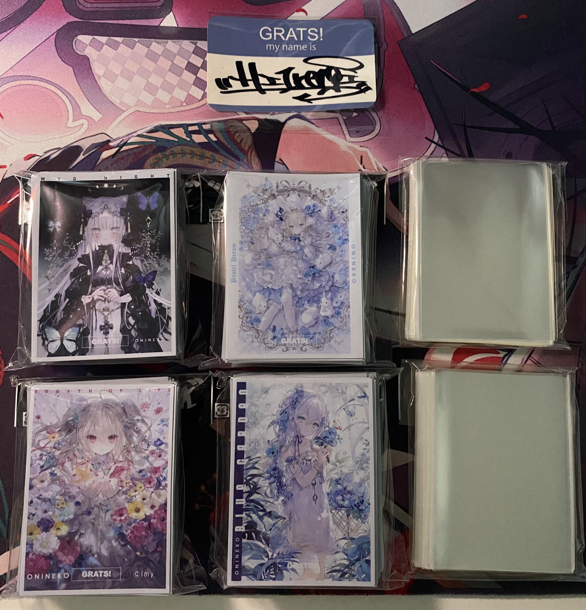 GRATS!! スリーブ　4種類セット Amazon.co.jp: grats sleeve set of 4 types : Hobbies