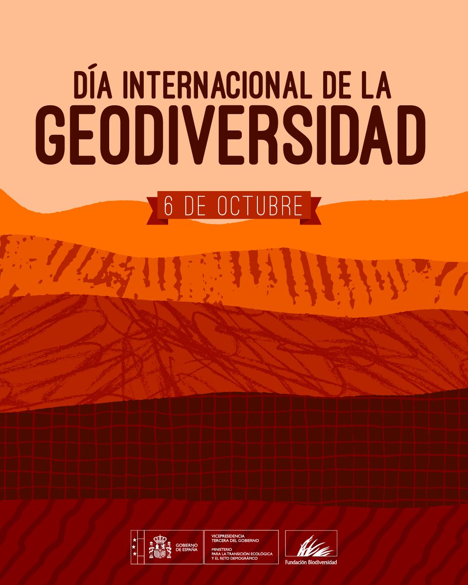 Fundación Biodiversidad (@fbiodiversidad) on Twitter photo España es el 2º país con más Geoparques Mundiales de la <a href="/UNESCO/">UNESCO 🏛️ #Education #Sciences #Culture 🇺🇳</a> ¡18 espacios que muestran la fuerza y belleza de nuestra geodiversidad!
Cada uno revela historias únicas de la Tierra y conecta naturaleza, cultura y desarrollo sostenible 🌍🪨
#DíaInternacionaldelaGeodiversidad España es el 2º país con más Geoparques Mundiales de la <a href="/UNESCO/">UNESCO 🏛️ #Education #Sciences #Culture 🇺🇳</a> ¡18 espacios que muestran la fuerza y belleza de nuestra geodiversidad!
Cada uno revela historias únicas de la Tierra y conecta naturaleza, cultura y desarrollo sostenible 🌍🪨
#DíaInternacionaldelaGeodiversidad