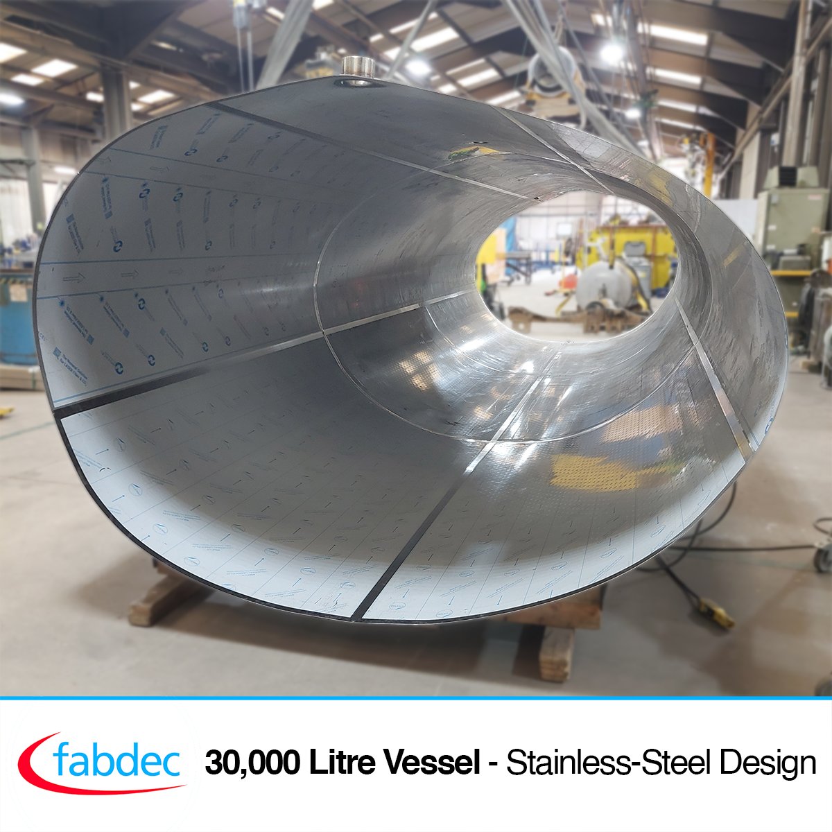 Even at this scale, our standards don’t change:
• Hygienic, efficient, and safe
• Built to last
• Every farmer, every processor, every litre matters 
 fabdec.com/en/dairy