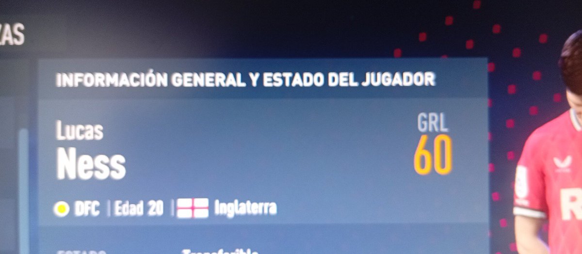 Realmente hay un jugador que se llama Lucas Ness