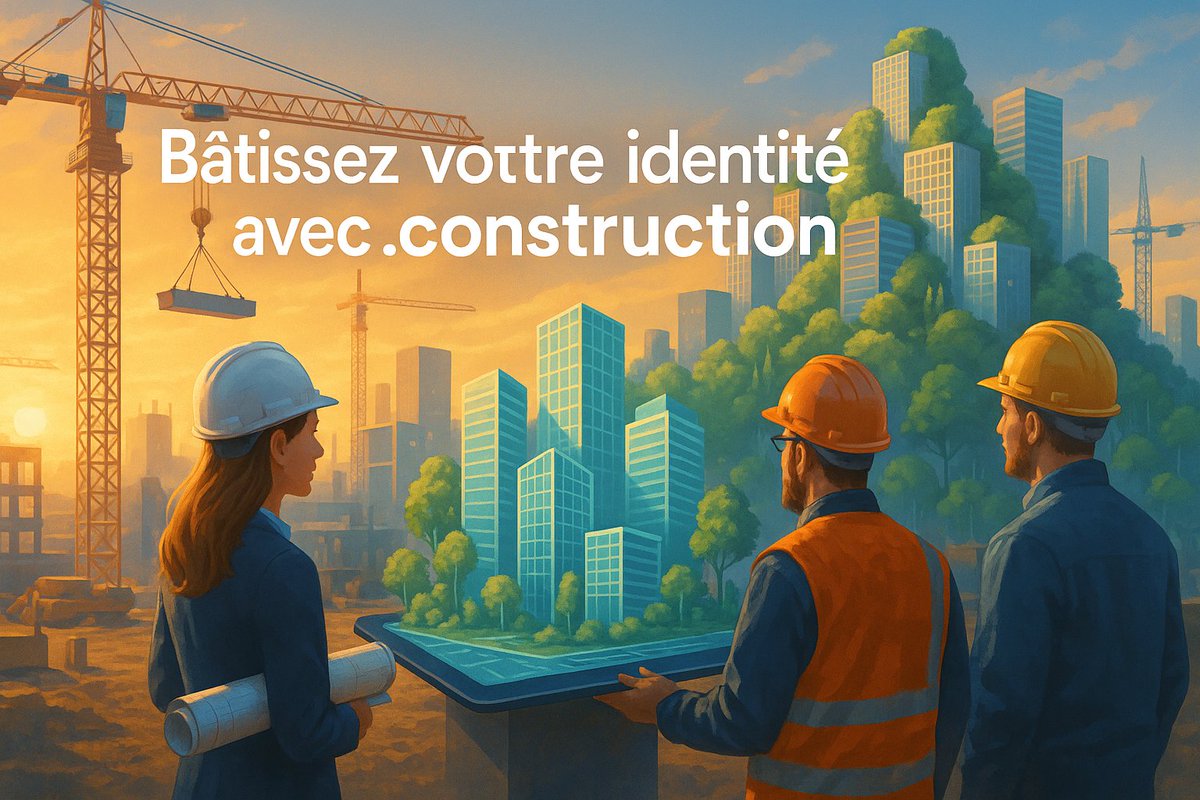 ONE2NET's tweet image. Affirmez votre expertise du bâtiment en ligne 🏗️
Un nom en .construction, c’est la base d’une présence pro et crédible.
👉 Réservez le vôtre : one2net.fr/nom-domaine/no…
#JournéeMondialeDeLHabitat #BTP