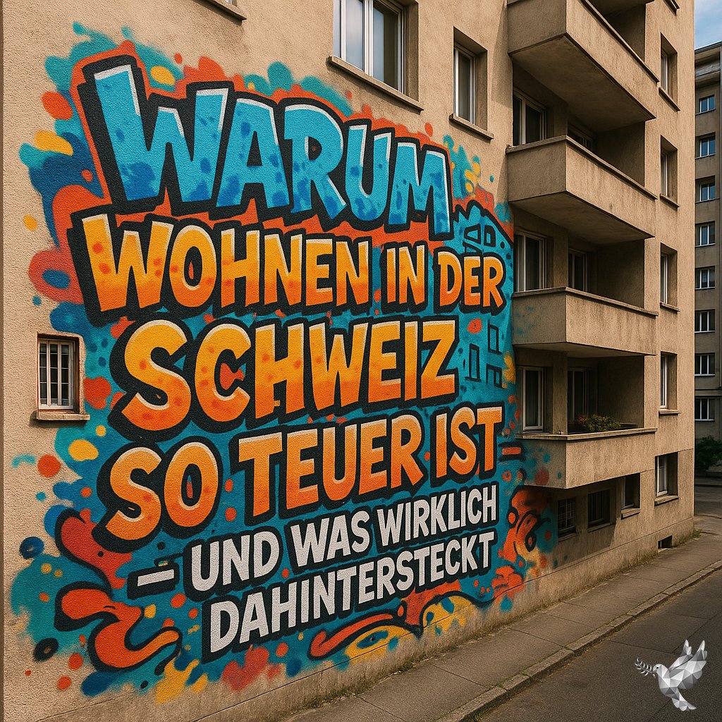 Wer in Zürich eine Wohnung sucht, braucht entweder Glück, Vitamin B – oder eine zweite Hypothek für die Miete. Die Inserate wirken manchmal wie Satire: Zwei Zimmer, 60 Quadratmeter, Balkon mit Aussicht auf die Mülltonnen – für schlappe 2’500 Franken: nobodyresearch.com/jenseits-von-r…