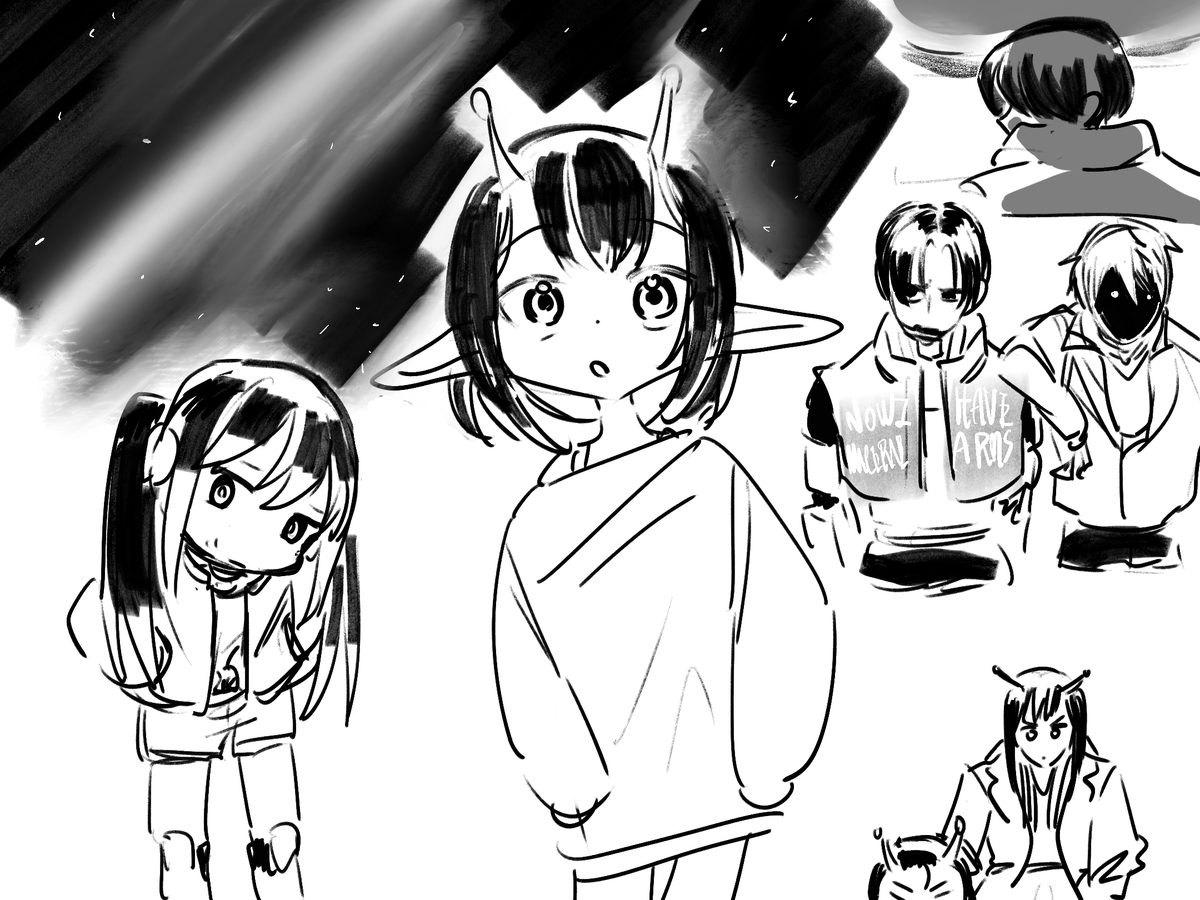 _yukani's tweet photo. 生きてますよ～
プロクリの新ブラシで遊んだり粘土してみたりしてた https://t.co/YJ5e5A3rEO