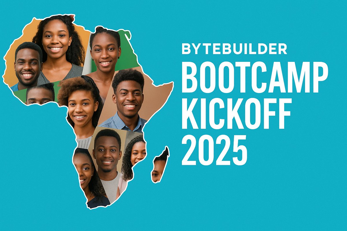 Devbytecomunity's tweet image. The wait is finally over. ByteBuilder Bootcamp 2025 officially kicks off TODAY at 8PM WAT! 
We’re thrilled to welcome over 100 trainees from across Africa from Nigeria, Ghana...
linkedin.com/feed/update/ur…