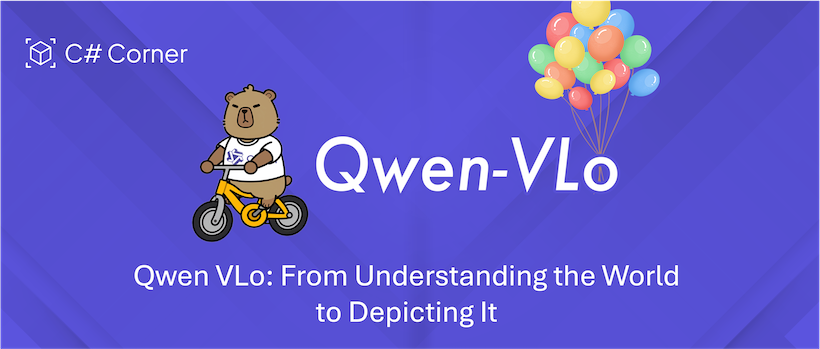 sarthak_v2's tweet image. Vision to creation. Qwen VLo bridges understanding and depiction in one powerful VLM. See our multimodal leap. 🖼️➡️📝   Learn more:
c-sharpcorner.com/article/qwen-v… by @sarthak_v2 via @CsharpCorner @alibaba_cloud @Alibaba_Qwen 
#VLM #MultimodalAI #AIResearch #Qwen