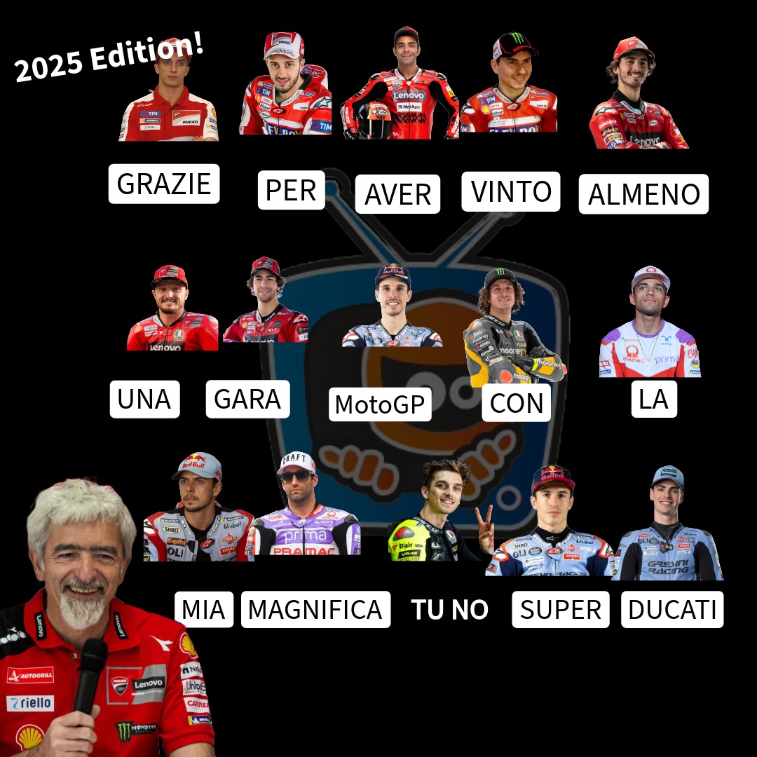 Misterhelmet's tweet photo. Il momento di aggiornare il meme è arrivato!
#motogp #Ducati #dalligna #victories https://t.co/fOyMyyaBcx