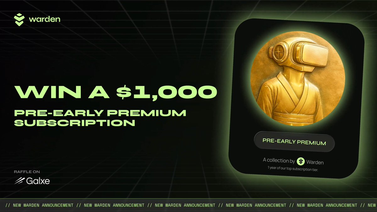 skltr666's tweet image. The snapshot for the @wardenprotocol PRO NFT is officially done!!! 📸

If you managed to mint one before the deadline, congrats! You&apos;re one step closer.

But hold on, you&apos;re not in the raffle just yet! 🚨

It&apos;s time for the final and most important step: VALIDATE THE GALXE QUEST.…