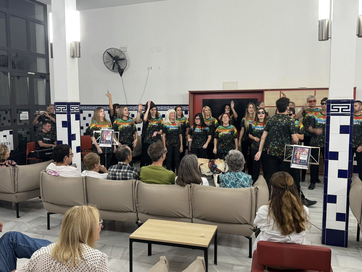 Un gran segundo concierto de intercambio con la <a href="/coralallegro11/">Coral Allegro</a> Hemos disfrutado cantando y compartiendo música con este gran coro y en un gran sitio como es <a href="/CasaCaridadOng/">Casa Caridad</a> Muchas gracias a coralistas, directores y público. #cantarmola #coros