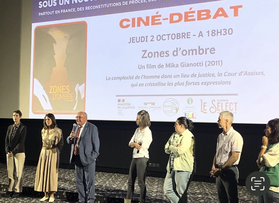 Le jeudi 2 octobre, à l’occasion de la Nuit du Droit, le cinéma le Sélect à St Jean de Luz a accueilli une soirée dédiée à la justice pénale. Le CDAD, le barreau de Bayonne et l’ACJPB étaient présents pour un ciné-débat sur les coulisses de la cour d’assises.