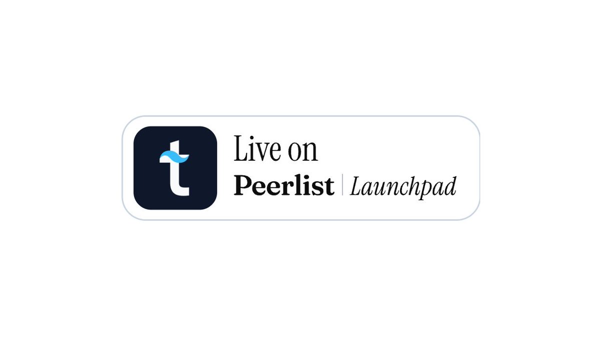 yucelfaruksahan's tweet image. Launched today: Tailkits UI on Peerlist Launchpad ⚡
200+ Tailwind components.
No JS, clean HTML, and copy-paste ready.
Would love your support ❤️