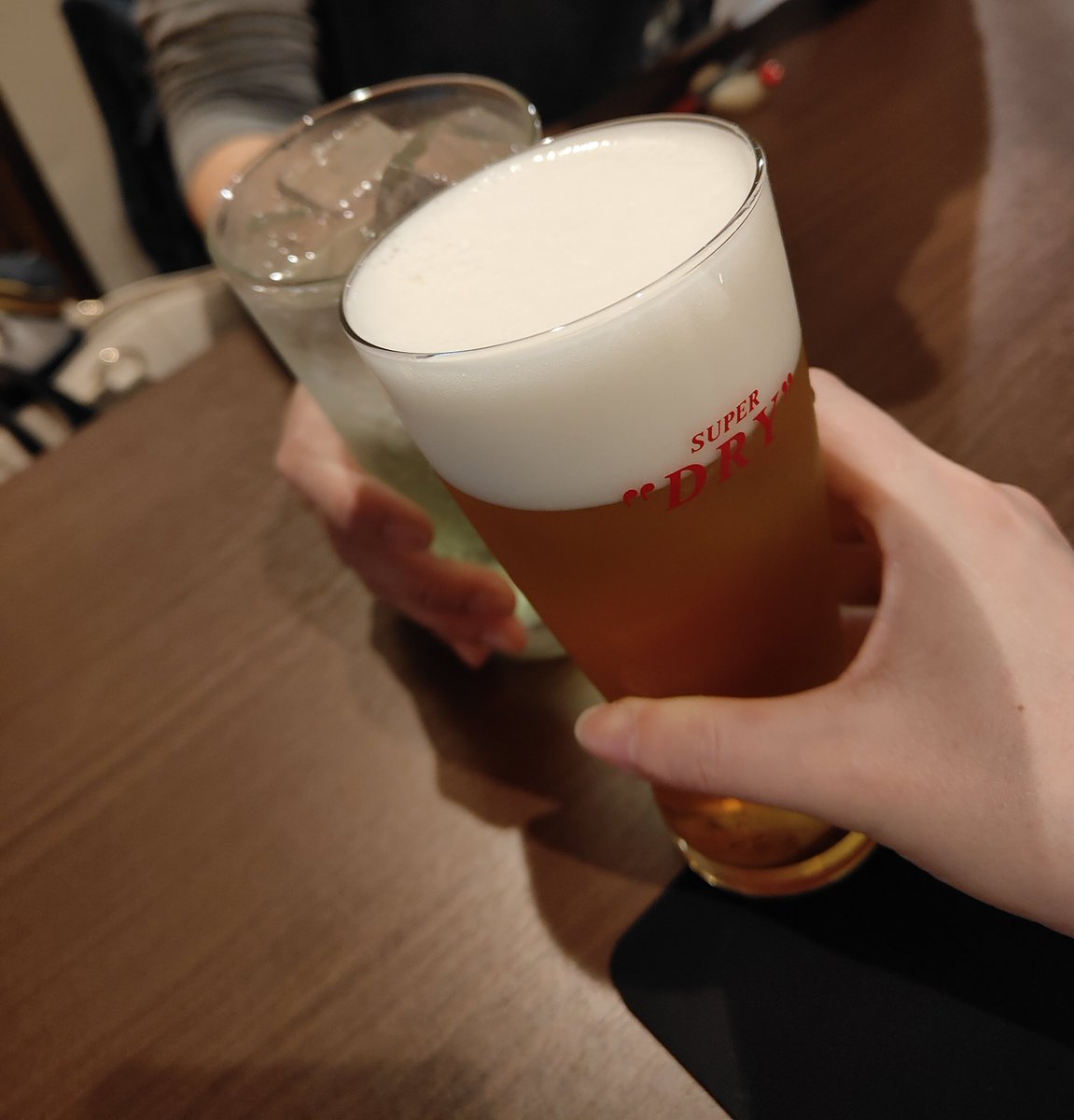 リタちとかんぱ〜い🍻